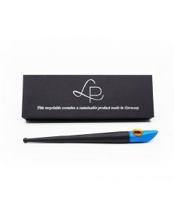 LOUPOLUS PIPE BLACK WITH HEAD BLUE RING GOLD 2 BIN ESSA KUWAIT : مؤسسة بن عيسى