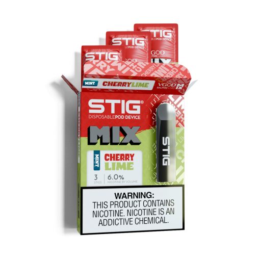VGOD STIG MINT CHERRY LIME DISPOSABLE DEVICE