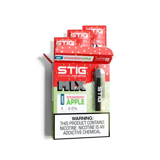 VGOD STIG MINT STRAWBERRY APPLE DISPOSABLE DEVICE