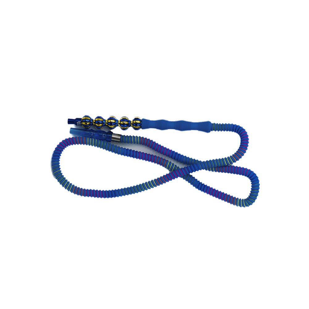 HADI HOOKAH MULTIC COLOR PLASTIC HOSE WITH PEAL DESIGN - Image 3