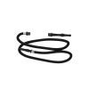 HADI HOOKHA PLATIC HOSE WITH GLASS HANDLE
