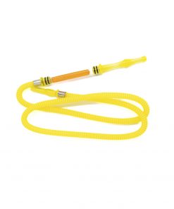 HADI HOOKHA PLATIC HOSE WITH GLASS HANDLE YELLOW BIN ESSA KUWAIT : مؤسسة بن عيسى