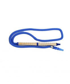 HADI HOOKHA PLATIC HOSE WITH WOOD HANDLE BLUE BIN ESSA KUWAIT : مؤسسة بن عيسى