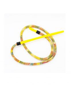 HADI HOOKHA PLATIC MOUTH AND DESIGN HOSE YELLOW BIN ESSA KUWAIT : مؤسسة بن عيسى