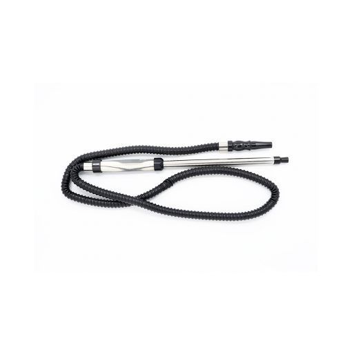 HADI HOOKHA STEEL MOUTH WITH RABER HANDLE PLATIC HOSE
