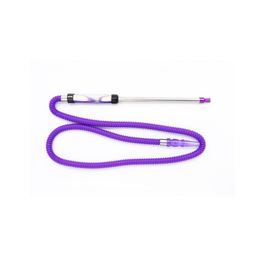 HADI HOOKHA STEEL MOUTH WITH RABER HANDLE PLATIC HOSE - Image 3