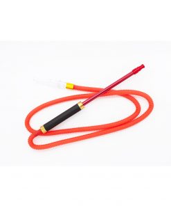 HADI HOOKHA STEEL MOUTH WITH RABER LONG HANDLE PLATIC HOSE red BIN ESSA KUWAIT : مؤسسة بن عيسى