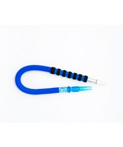 HADI HOOKHA STELL MOUTH WITH SMALL PLATIC HOSE AND RABER HANDLE BLUE BIN ESSA KUWAIT : مؤسسة بن عيسى