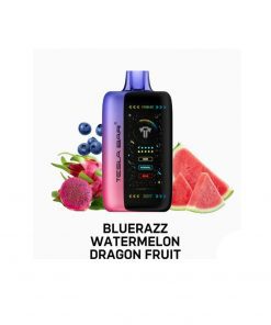 TESLA BAR XT 40000 PUFFS BLUERAZZ WATERMELON DRAGON FRUIT BIN ESSA KUWAIT : مؤسسة بن عيسى