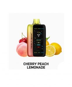 TESLA BAR XT 40000 PUFFS CHERRY PEACH LEMONADE BIN ESSA KUWAIT : مؤسسة بن عيسى