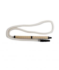 HADI HOOKHA PLATIC HOSE WITH WOOD HANDLE WHITE BIN ESSA KUWAIT : مؤسسة بن عيسى