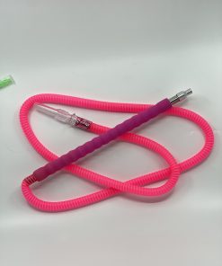 HADI HOOKHA STELL MOUTH WITH LONG PLATIC HOSE AND RABER HANDLE