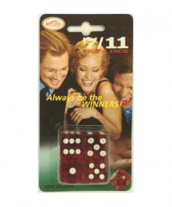 TRICK DICE (SIZE 18MM x 18MM) PRACTICAL JOKE