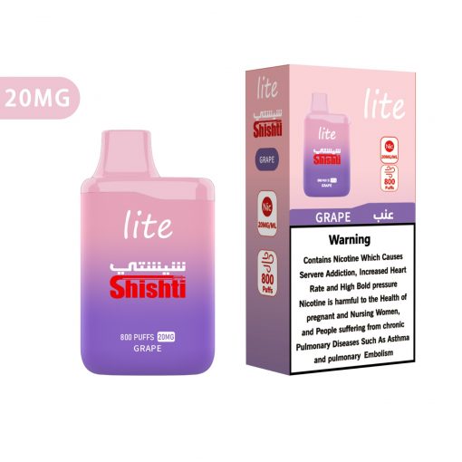 SHISHTI LITE 800 PUFFS - 20 MG
