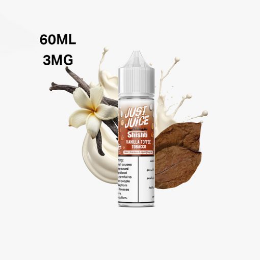 JUST JUICE VANILLA TOFFEE TOBACCO 60ML - Image 2