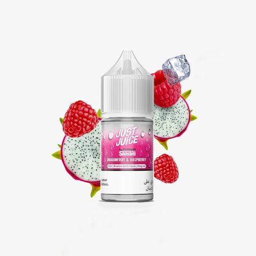 JUST JUICE DRAGONFRUIT RASPBERRY SALTNIC - Image 2