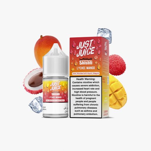 JUST JUICE LYCHEE MANGO SALTNIC - Image 2