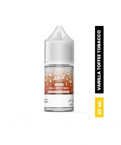 JUST JUICE VANILLA TOFFEE TOBACCO SALTNIC