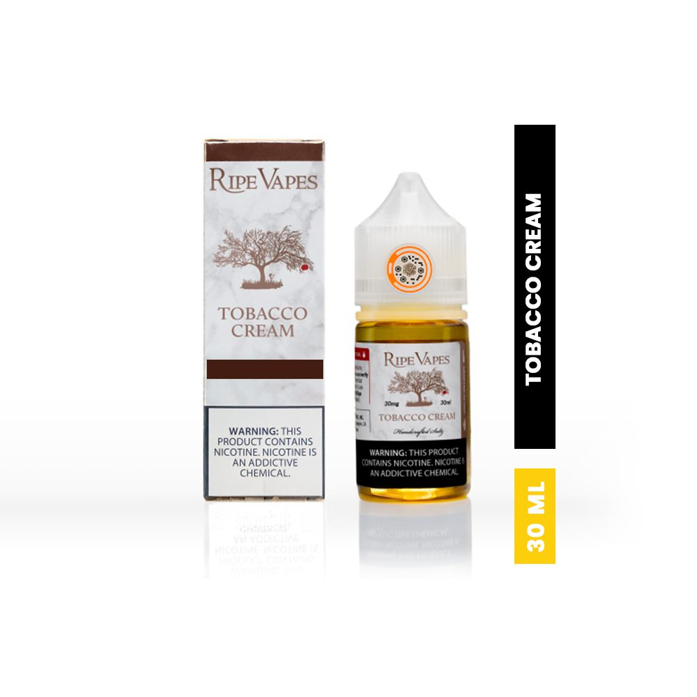 RIPE VAPES TOBACCO CREAM SALT NIC