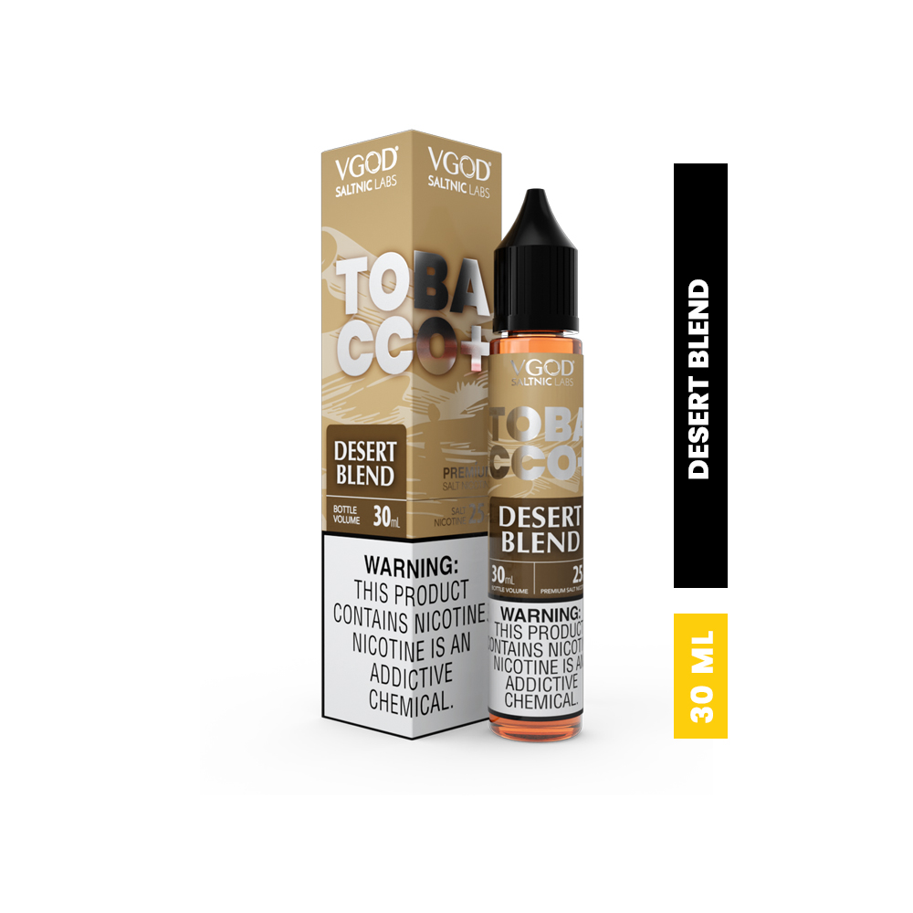 VGOD TOBACCO PLUS DESERT BLEND SALTNIC