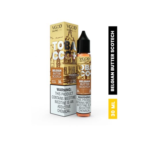 VGOD TOBACCO PLUS BELGIAN BUTTERSCOTCH BLEND SALTNIC