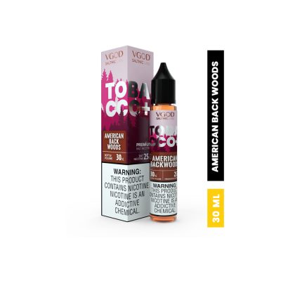 VGOD TOBACCO PLUS AMERICAN BACKWOODS SALTNIC