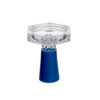 Hexagonal Glass Hookah Bowl blue BIN ESSA KUWAIT : مؤسسة بن عيسى