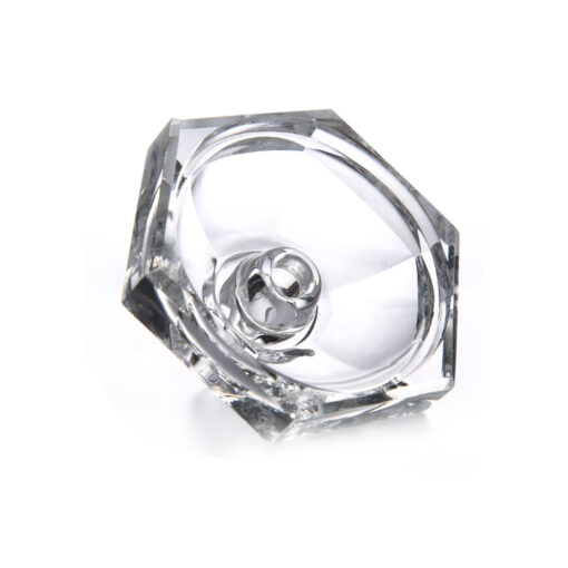 SHISHA HEXAGONAL BOWL SILICONE WITH HEAD GLASS - Image 2