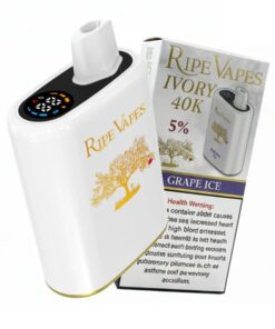 RIPE VAPES IVORY 40K DISPOSABLE DEVICE [5%]
