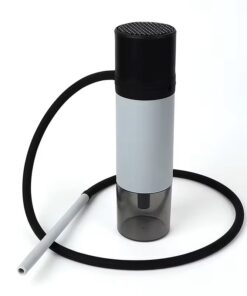 PORTABLE TRAVEL HOOKAH - GREY