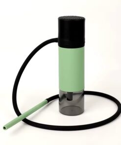 PORTABLE TRAVEL HOOKAH - GREEN