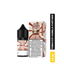 JUST JUICE TOBACCO VANILLA CUSTARD SALT NIC